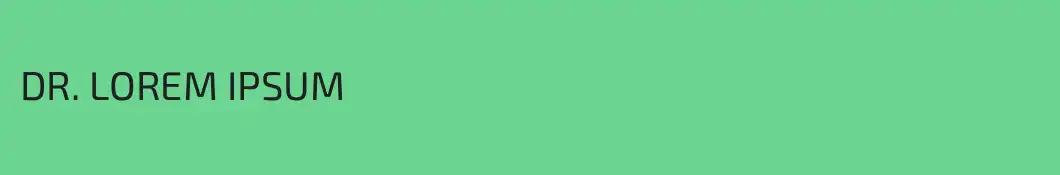 DR. LOREM IPSUM 